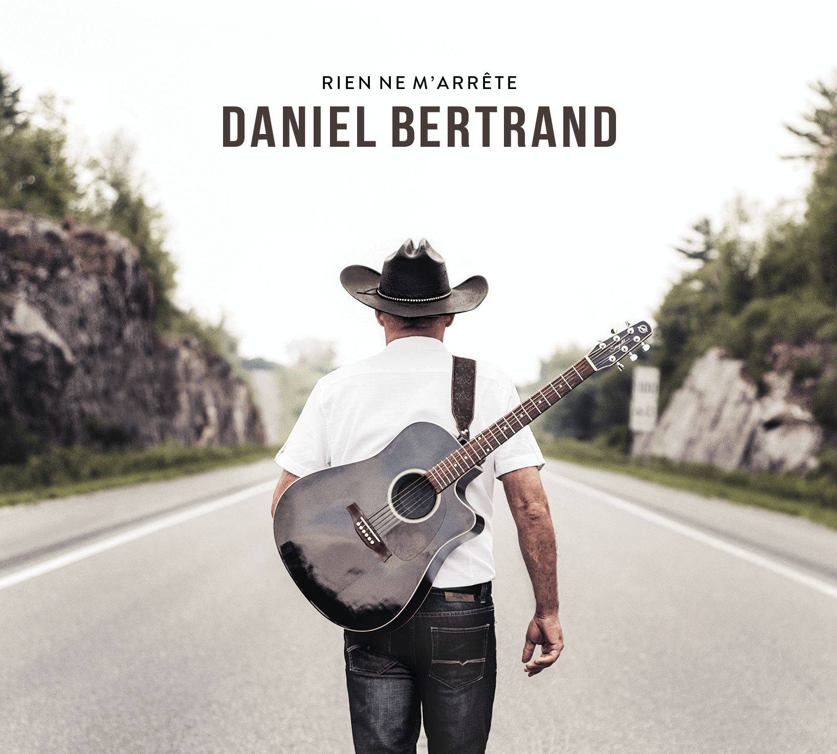 pochette de l'album Daniel Bertrand - Rien ne m'arrête